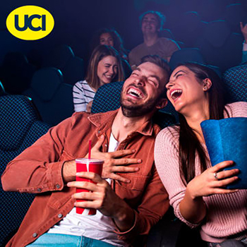 Cinemas UCI - Bilhetes, pipocas e bebidas para dois